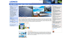 Desktop Screenshot of leonics.com